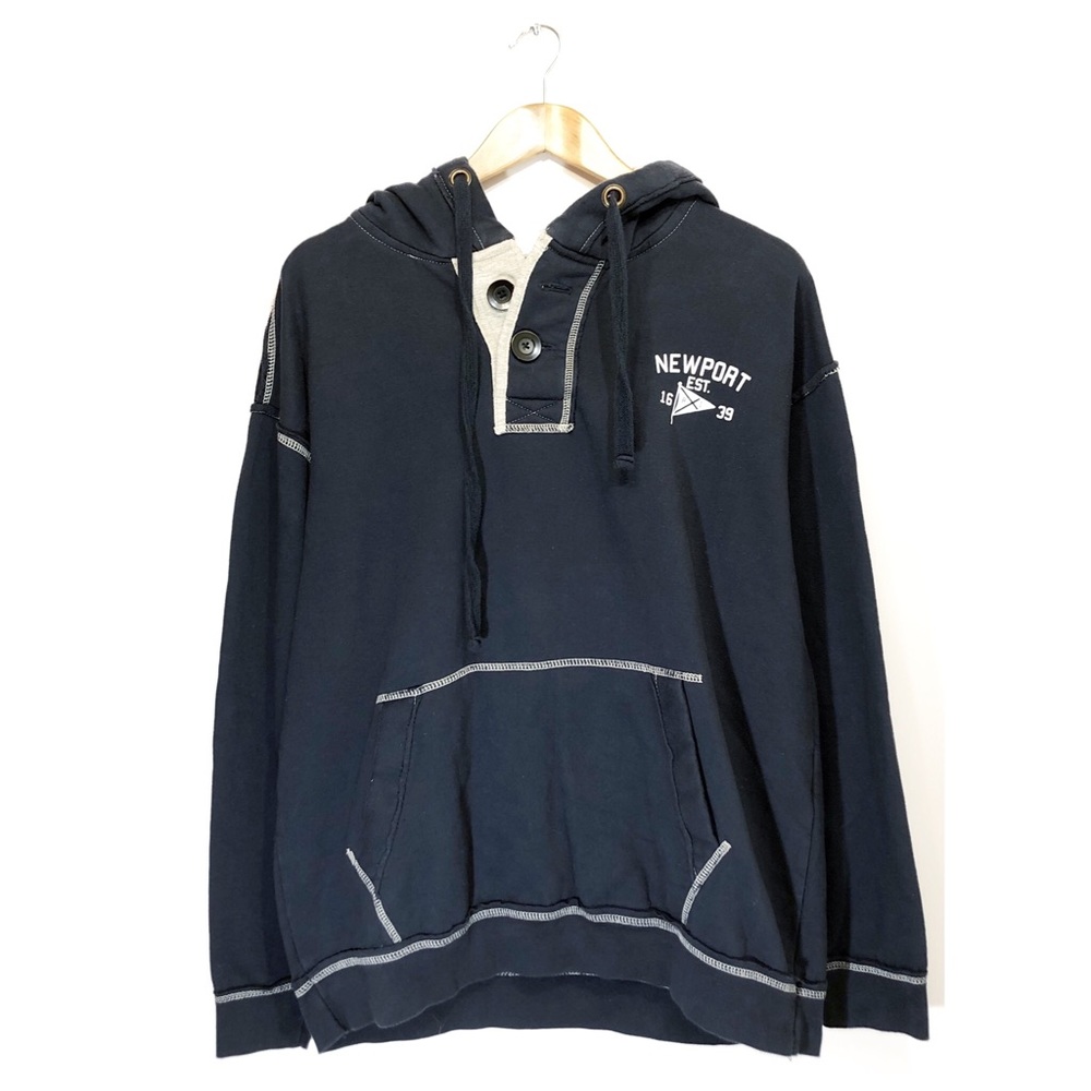 Vintage Newport sailing hoodie sweatshirt
